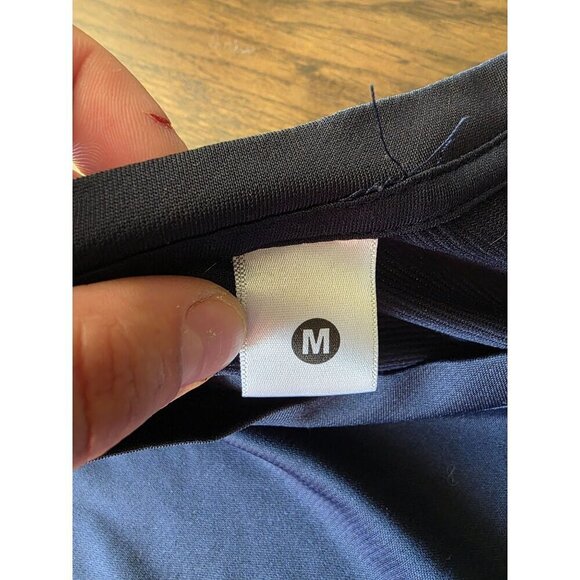 Panda Gym T-Shirt The Struggle Is Real Navy Blue Funny Graphic Tee M - Picture 6 of 8